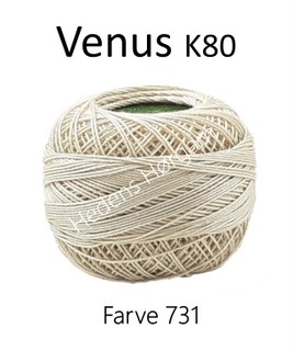 Venus K80 farve 731 Lys beige